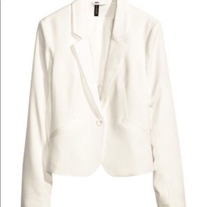 H&M White blazer